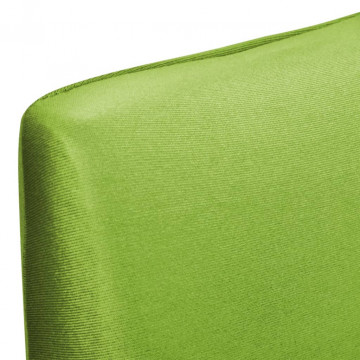 Huse de scaun elastice drepte, 6 buc., verde - Img 5