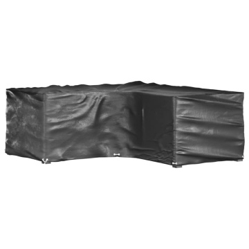 Huse mobilier grădină formă L, 2 buc, 16 ocheți, 215x215x70 cm - Img 2