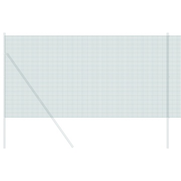 Îngrădire din sârmă sudată verde 0.8x25 m oțel - Img 3