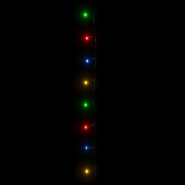 Instalație cu 300 LED-uri, multicolor, 30 m, PVC - Img 3