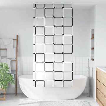 Jaluză cu rolă de duș 110x240 cm lățime material 106 cm - Img 1