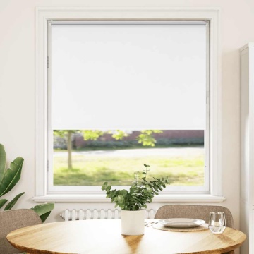 Jaluză cu role opace alb 90x130 cm Lățime material 85,7 cm - Img 2