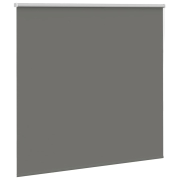 Jaluză cu role opace gri 145x150 cm lățime material 141,6 cm - Img 3