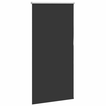 Jaluză cu role opace negru 85x150 cm lățime material 80,7 cm - Img 3