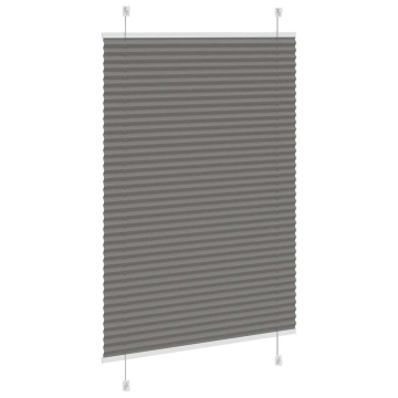 Jaluză plisată Antracit 90x150 cm Lățime țesătură 89,4 cm - Img 4