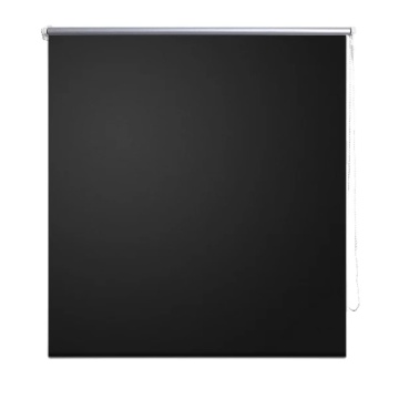 Jaluzea opacă rulabilă, 140 x 230 cm, negru - Img 2