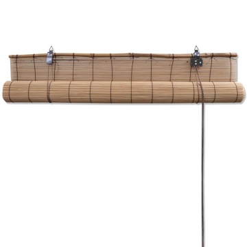 Jaluzea tip rulou, maro, 80 x 220 cm, bambus - Img 5