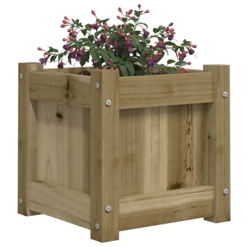 Jardiniere de gradina , 2 buc., lemn de pin impregnat - Img 4