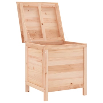 Ladă depozitare de grădină 50x49x56,5 cm lemn masiv de brad - Img 3