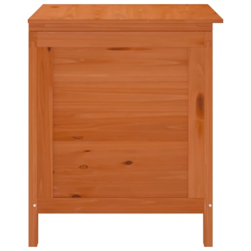 Ladă depozitare grădină maro 50x49x56,5 cm lemn masiv brad - Img 8