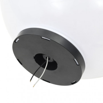 Lampă bol cu LED, sferică, 50 cm, PMMA - Img 5