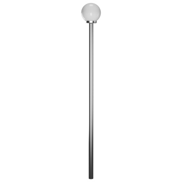 Lampă de grădină cu stâlp, 2 lămpi, 220 cm - Img 4