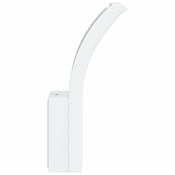 Lampă exterioară de perete cu LED, alb, aluminiu turnat - Img 5
