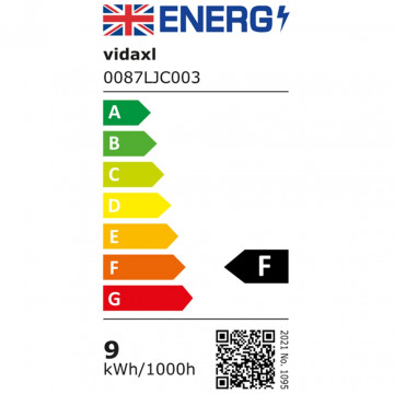 Lampă LED pentru exterior, negru, 9 W, oval - Img 7