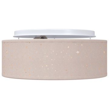 Lămpi de tavan cu abajur stelar Taupe Ø 30 cm fabricat din material - Img 3