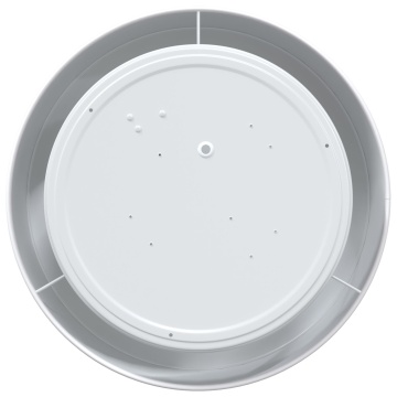 Lămpi de tavan încastrate Alb Ø 30 cm Textile E27 - Img 4