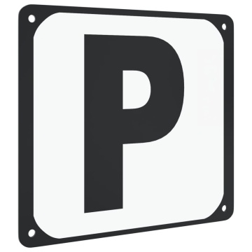 Litere de dresaj pentru arenă, 12 buc., oțel - Img 8