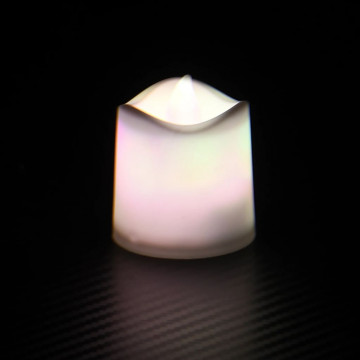 Lumânări pastile electrice fără flacără cu LED 12 buc. colorate - Img 4