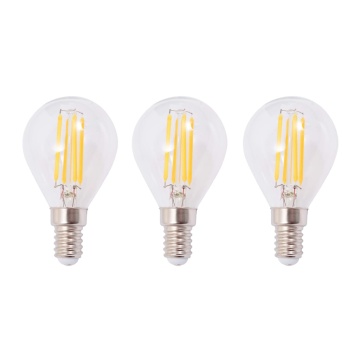 Lustră cu 3 becuri LED cu filament, 12 W - Img 5