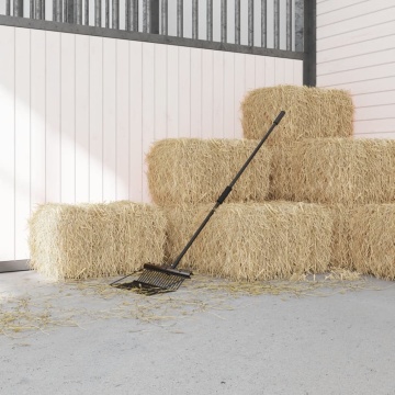 Mâner de furcă, negru, Ø3,5x127,5 cm, oțel - Img 3