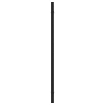 Mânere de dulap, 10 buc., negru, 320 mm, oțel inoxidabil - Img 8