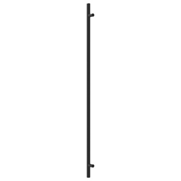 Mânere de dulap, 10 buc., negru, 480 mm, oțel inoxidabil - Img 6