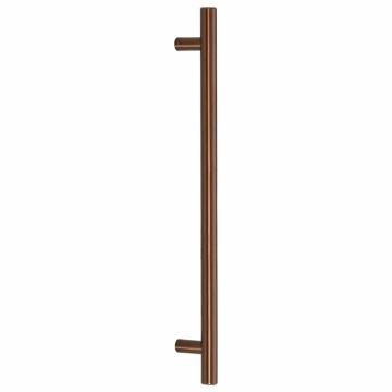Mânere de dulap, 5 buc., bronz, 224 mm, oțel inoxidabil - Img 5