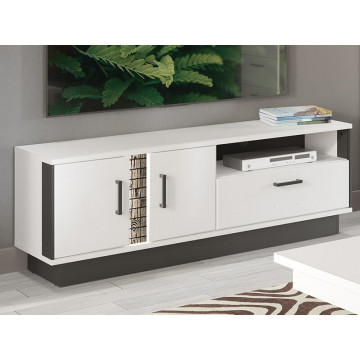 Marco MR01 Tv Stand White/Black - Img 4