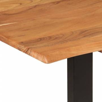 Masă de bucătărie, 180 x 90 x 76 cm, lemn masiv de acacia - Img 8