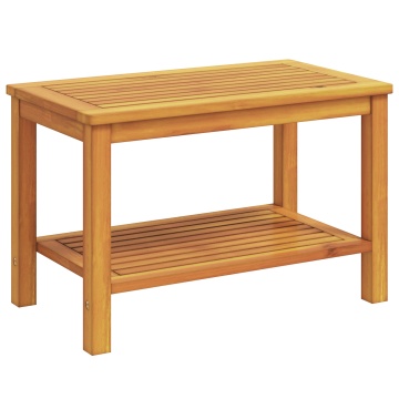 Masă de cafea 90x50x45 cm Lemn de acacia solid - Img 2