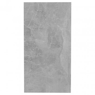 Masă laterală, gri beton, 50x26x50 cm, PAL - Img 7