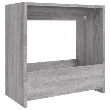 Masă laterală, gri sonoma, 50x26x50 cm, lemn compozit - Img 2