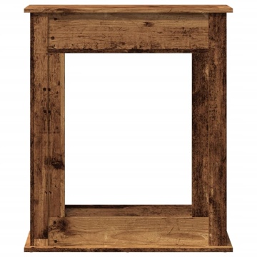 Mască de șemineu, lemn vechi, 75x20x87,5 cm, lemn prelucrat - Img 4