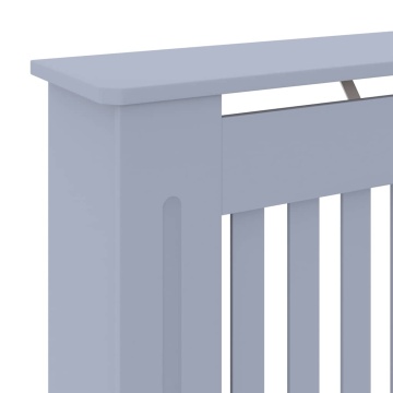 Mască pentru calorifer, gri, 78 cm, MDF - Img 5