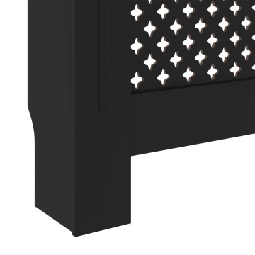 Mască pentru calorifer, negru, 78 cm, MDF - Img 5