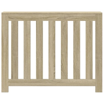 Mască pentru calorifer stejar sonoma 104x20x82cm lemn prelucrat - Img 3