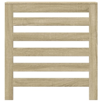 Mască pentru calorifer stejar sonoma 78x20x82 cm lemn prelucrat - Img 3