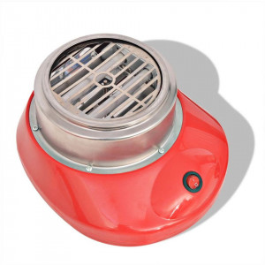 Mașină vată de zahăr 480 W roșie - Img 5