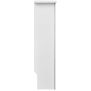 Măști de calorifer, 2 buc., alb, 172 cm, MDF - Img 3