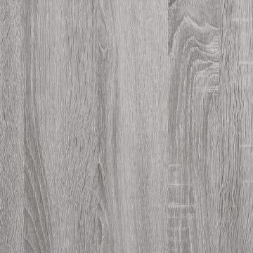 Măsuță consolă, gri sonoma, 200x28x80,5 cm, lemn prelucrat - Img 7