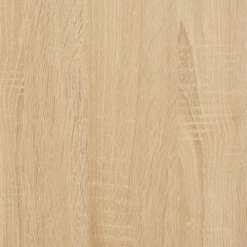 Măsuță consolă, stejar sonoma, 101x30,5x75 cm, lemn prelucrat - Img 7