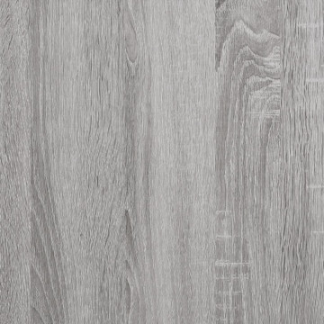 Măsuță de cafea, gri sonoma, 100x49,5x31 cm, lemn prelucrat - Img 7