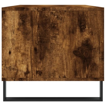 Măsuță de cafea, stejar fumuriu, 90x49x45 cm, lemn prelucrat - Img 6