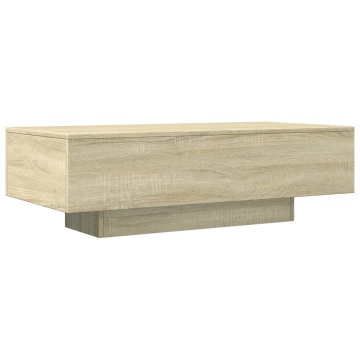 Măsuță de cafea, stejar sonoma, 100x49,5x31 cm, lemn prelucrat - Img 5
