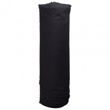Membrană geotextilă, negru, 1 x 50 m, fibră de poliester - Img 2