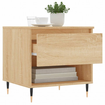 Mese de cafea 2 buc. stejar sonoma 50x46x50 cm lemn compozit - Img 4