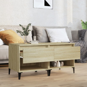 Mese laterale 2 buc. stejar sonoma 50x46x50 cm lemn compozit - Img 3