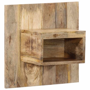 Noptiera 50x27x50 cm lemn masiv de mango - Img 1