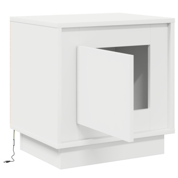 noptieră cu LED-uri Albe 44x34,5x45 cm - Img 4