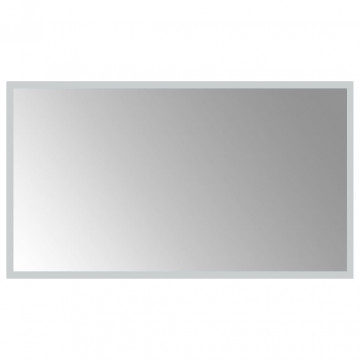 Oglindă de baie cu LED, 40x70 cm - Img 2